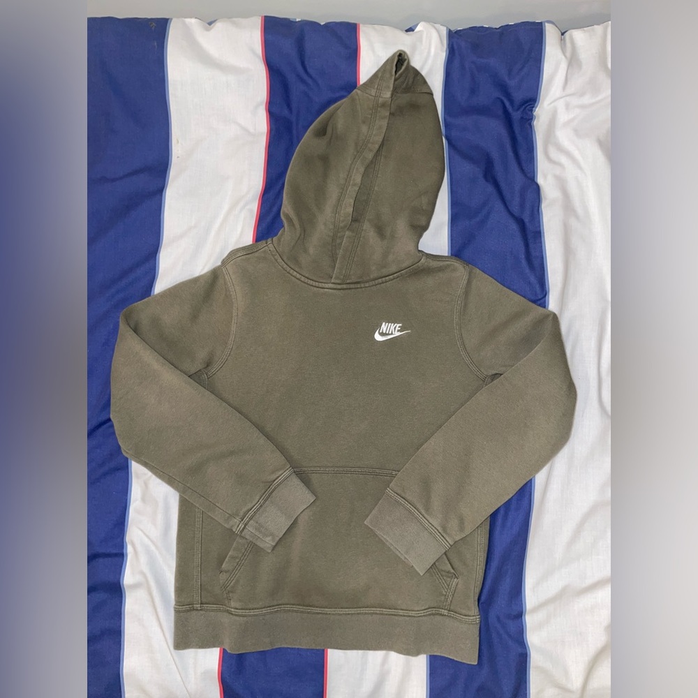 Dark Green Nike Hoodie